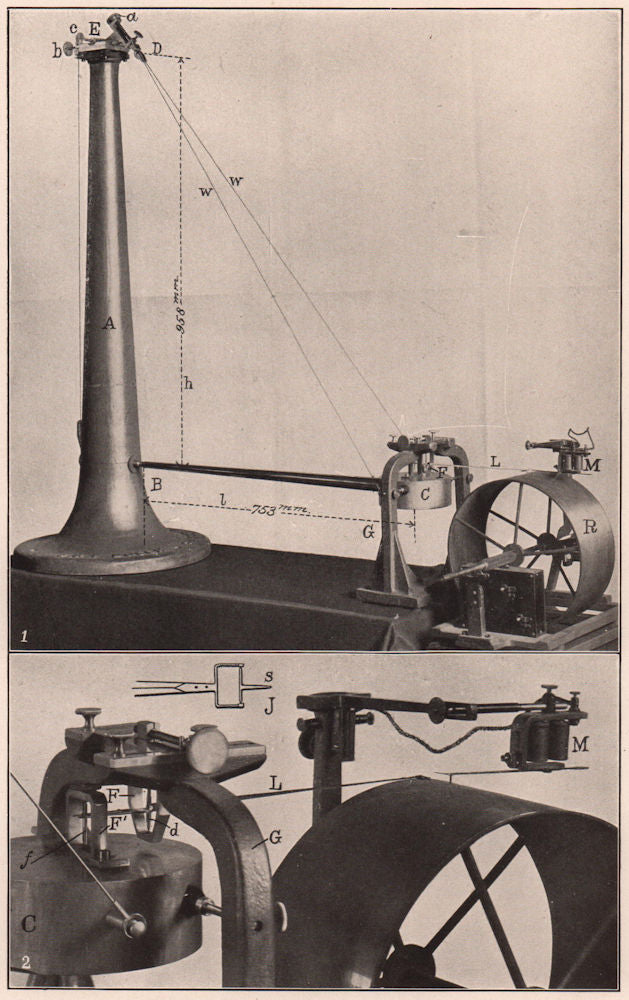 Horizontal Pendulum Seismograph with Mechanical Registration. Science 1903